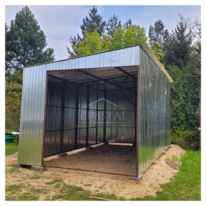 Carport, Reihengarage, Untypische Blechgaragen