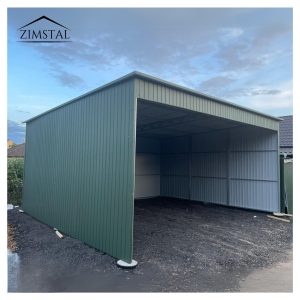 Carport, Reihengarage, Untypische Blechgaragen, Akryl