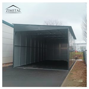 Carport, Reihengarage, Untypische Blechgaragen